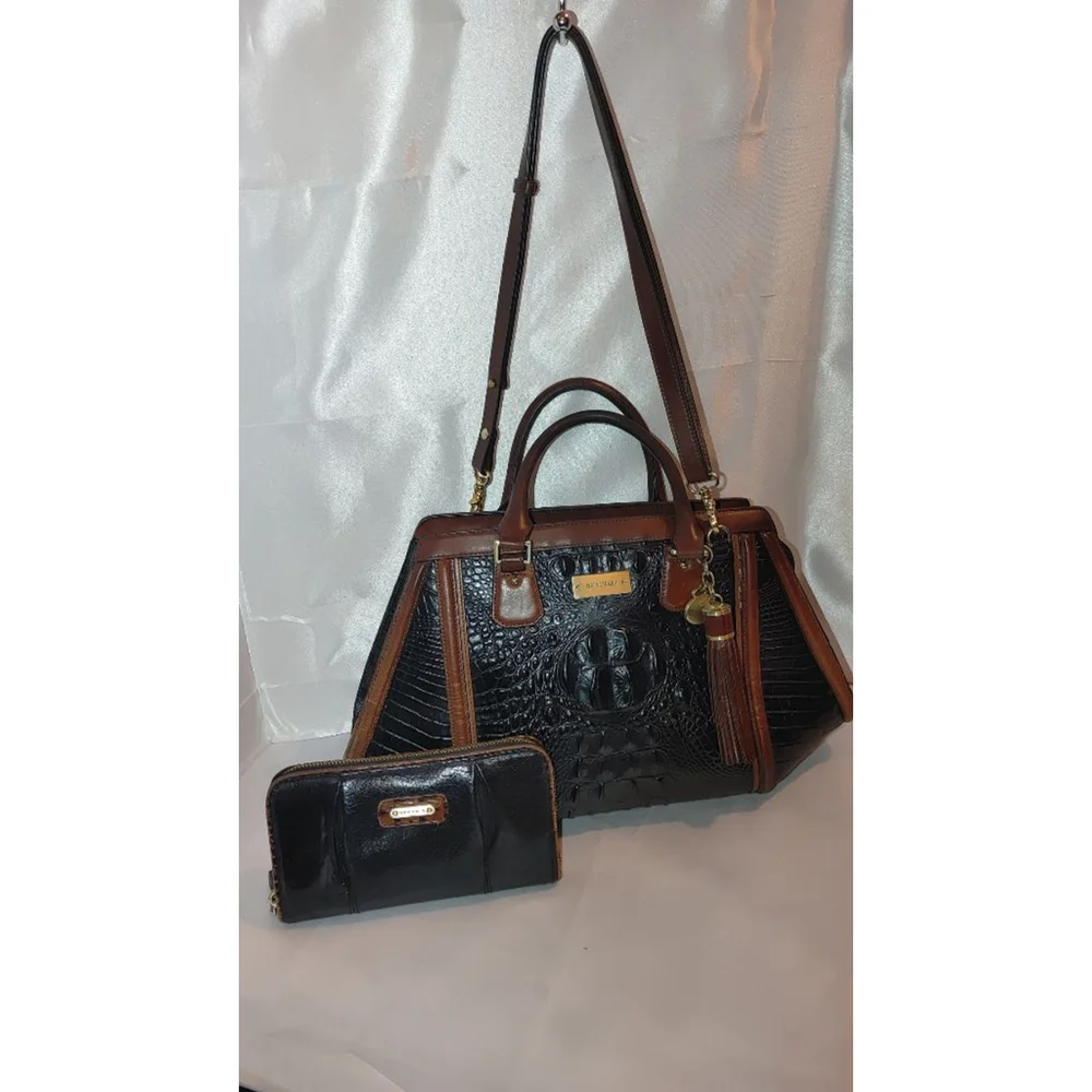 Brahmin Arden Tortoise Melbourne Satchel